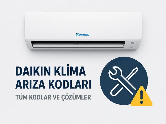 Daikin Klima Arıza Kodları
